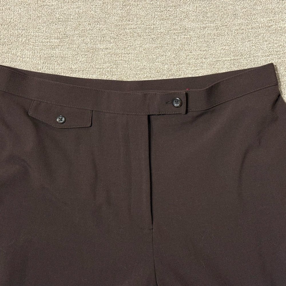 Brown Trouser Slacks - Size 14S - Picture 3 of 7
